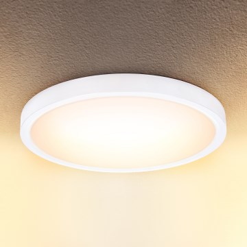 Brilagi - LED Pritemdomas lubinis šviestuvas ESTELA LED/36W/230V 3000-6500K ø 30 cm balta + nuotolinio valdymo pultas