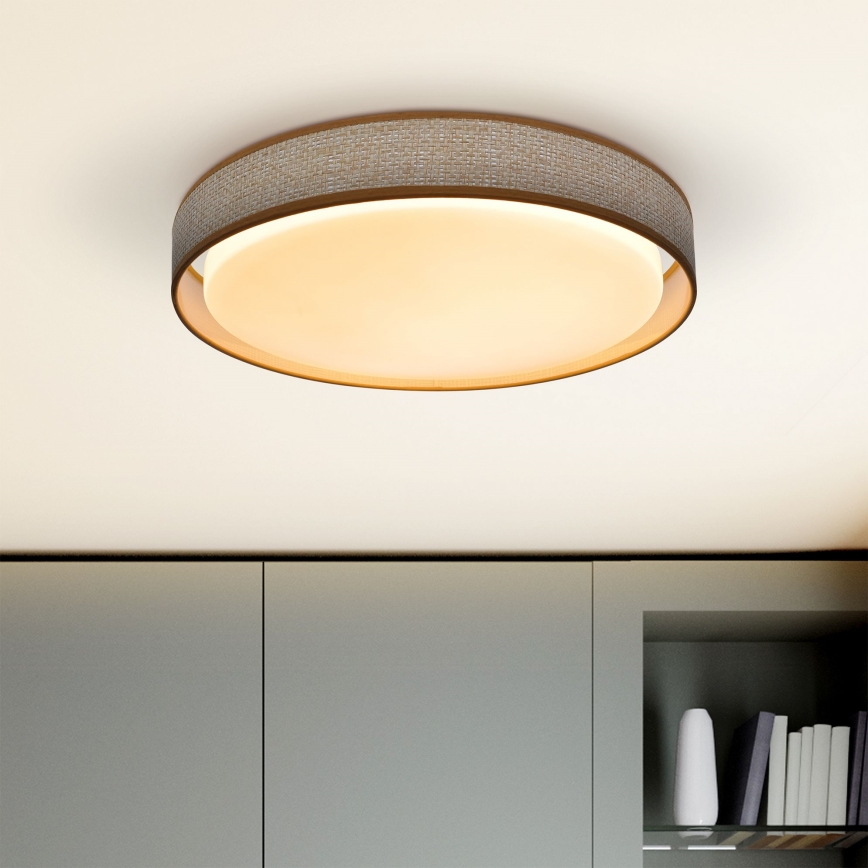Brilagi - LED Pritemdomas lubinis šviestuvas KIANIA LED/48W/230V 3000-6500K diametras 43 cm + nuotolinio valdymo pultas