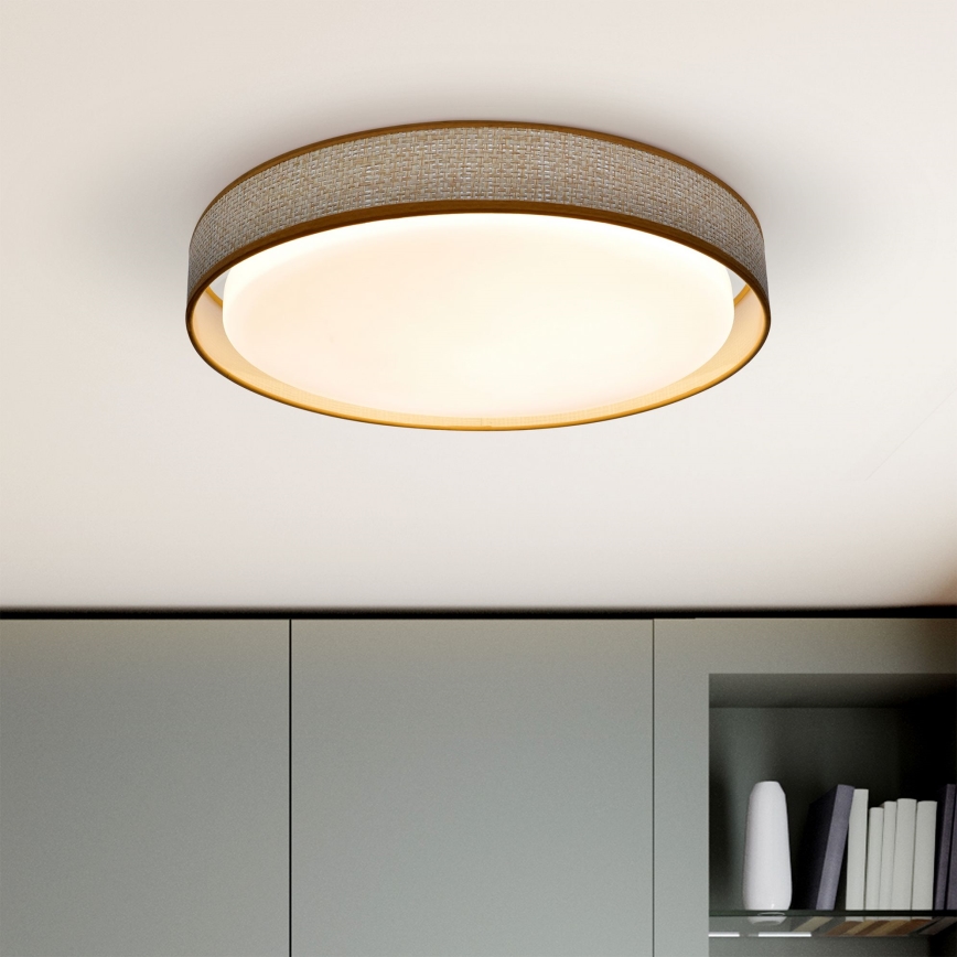 Brilagi - LED Pritemdomas lubinis šviestuvas KIANIA LED/48W/230V 3000-6500K diametras 43 cm + nuotolinio valdymo pultas