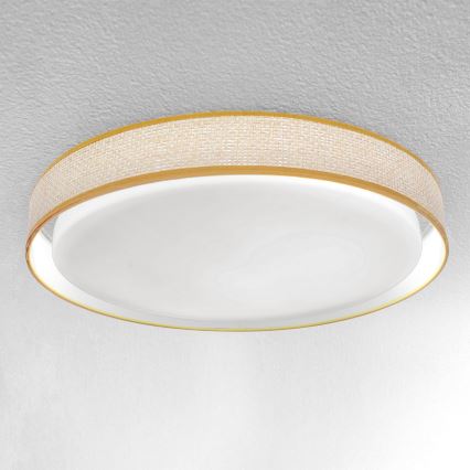 Brilagi - LED Pritemdomas lubinis šviestuvas KIANIA LED/48W/230V 3000-6500K diametras 43 cm + nuotolinio valdymo pultas