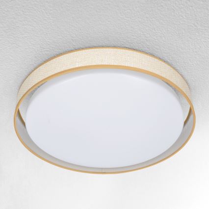 Brilagi - LED Pritemdomas lubinis šviestuvas KIANIA LED/48W/230V 3000-6500K diametras 43 cm + nuotolinio valdymo pultas
