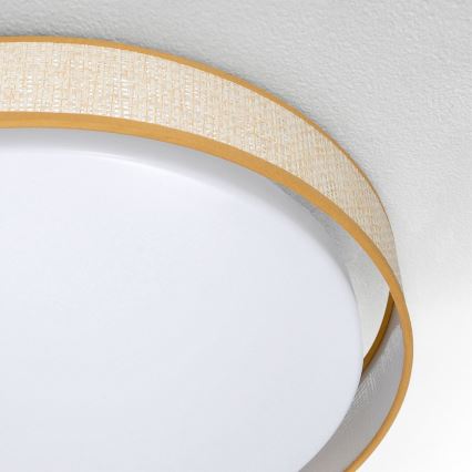 Brilagi - LED Pritemdomas lubinis šviestuvas KIANIA LED/48W/230V 3000-6500K diametras 43 cm + nuotolinio valdymo pultas
