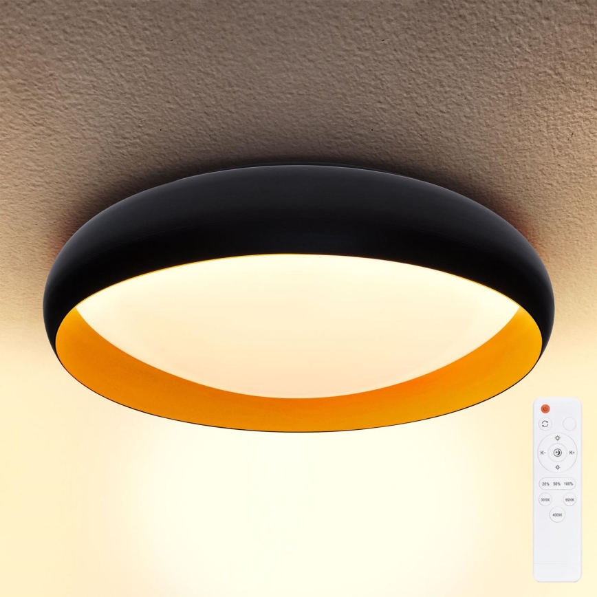 Brilagi - LED Pritemdomas lubinis šviestuvas LIVIA LED/48W/230V 3000-6500K diametras 42 cm + nuotolinio valdymo pultas