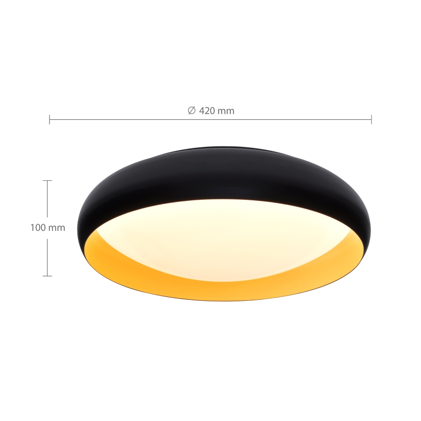 Brilagi - LED Pritemdomas lubinis šviestuvas LIVIA LED/48W/230V 3000-6500K diametras 42 cm + nuotolinio valdymo pultas
