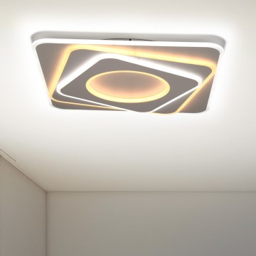Brilagi - LED Pritemdomas lubinis šviestuvas MODERN LED/100W/230V 2700-6500K 48x48 cm + nuotolinio valdymo pultas