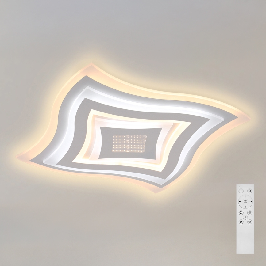 Brilagi - LED Pritemdomas lubinis šviestuvas MODERN LED/102W/230V 2700-6500K 50x50 cm + nuotolinio valdymo pultas