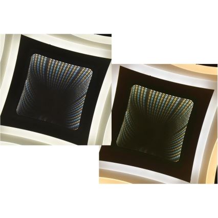 Brilagi - LED Pritemdomas lubinis šviestuvas MODERN LED/102W/230V 2700-6500K 50x50 cm + nuotolinio valdymo pultas