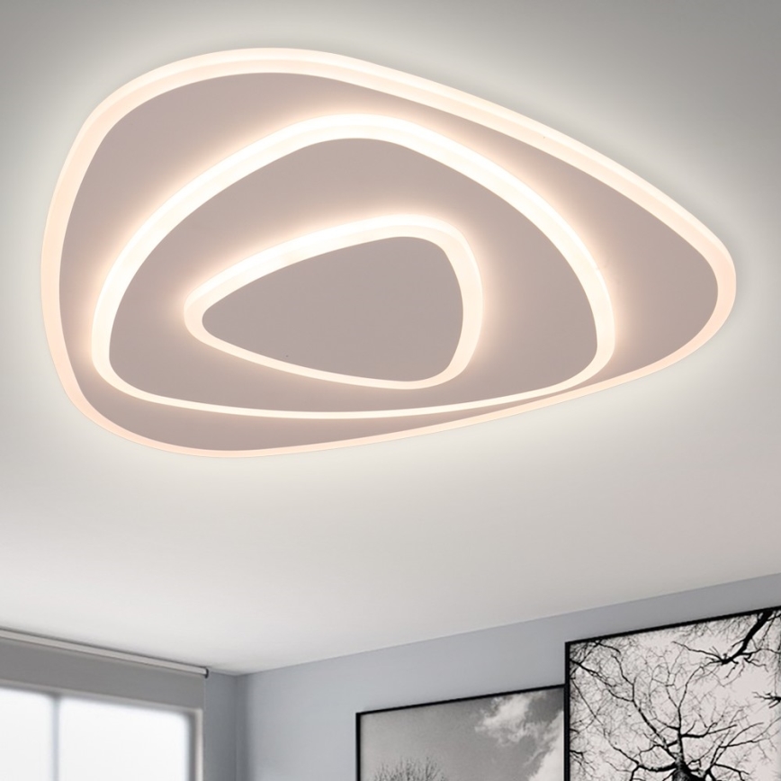 Brilagi - LED Pritemdomas lubinis šviestuvas MODERN LED/58W/230V 2700-6500K 47x48,5 cm+ nuotolinio valdymo pultas