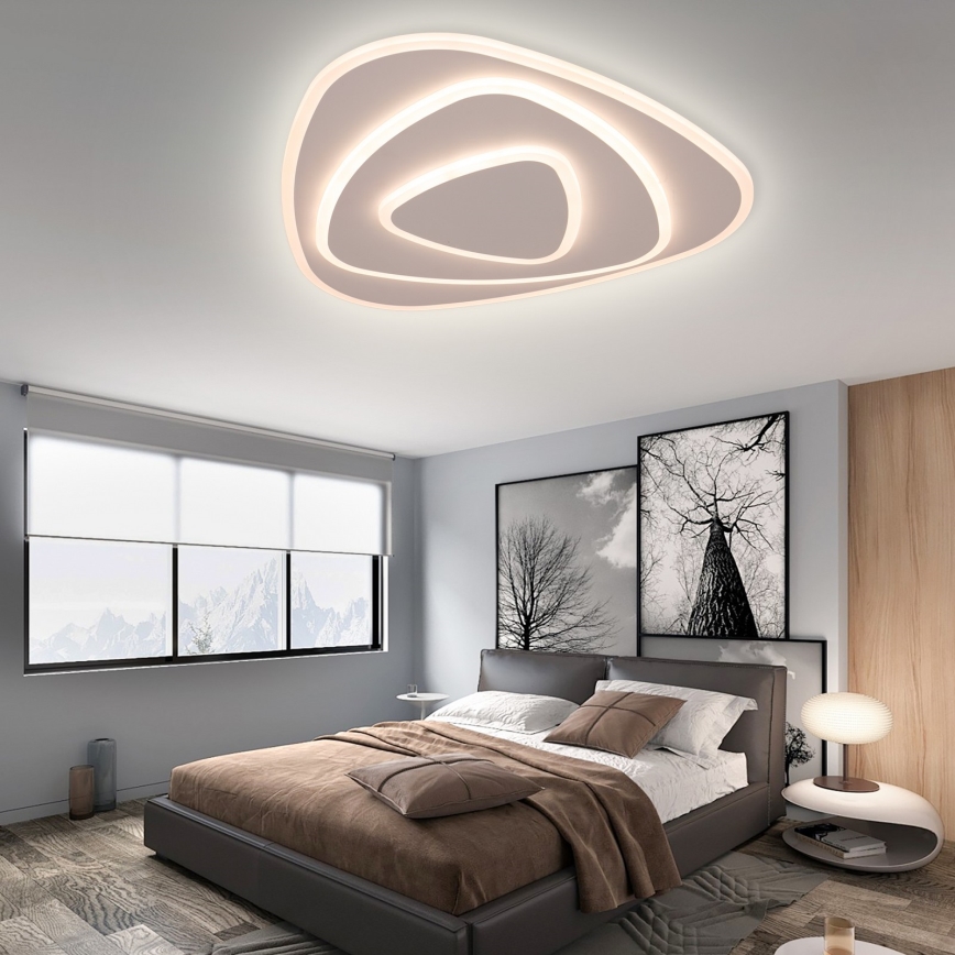 Brilagi - LED Pritemdomas lubinis šviestuvas MODERN LED/58W/230V 2700-6500K 47x48,5 cm+ nuotolinio valdymo pultas