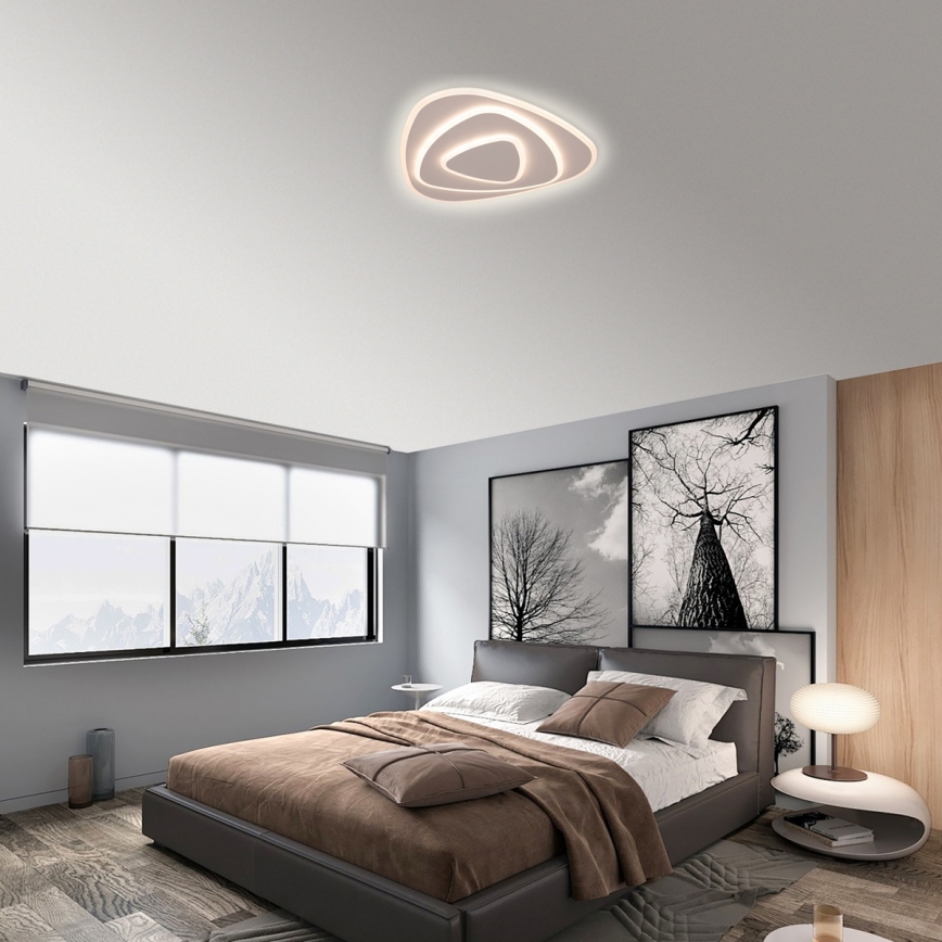 Brilagi - Dimeriuojamas LED lubinis šviestuvas MODERN LED/58W/230V 3000-6000K 47x48,5 cm+ nuotolinis valdymas