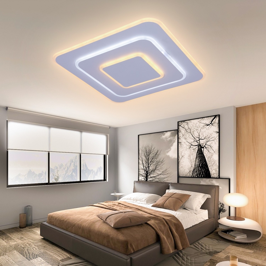 Brilagi - LED Pritemdomas lubinis šviestuvas MODERN LED/72W/230V 2700-6500K + nuotolinio valdymo pultas