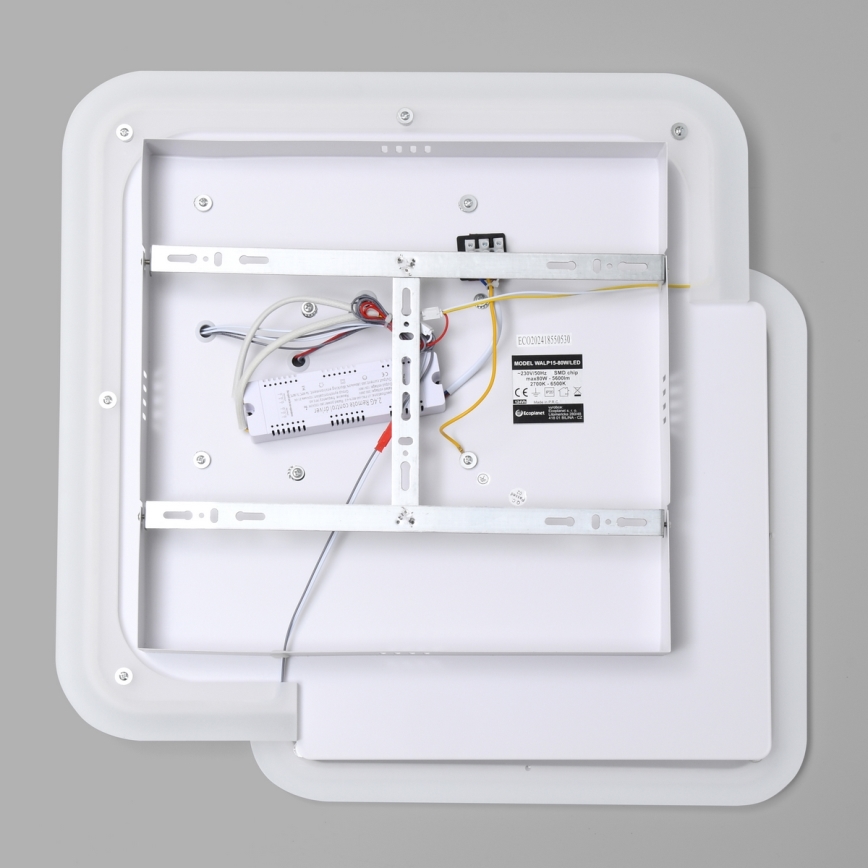 Brilagi - LED Pritemdomas lubinis šviestuvas MODERN LED/80W/230V 2700-6500K 52,5x52,5 cm + nuotolinio valdymo pultas