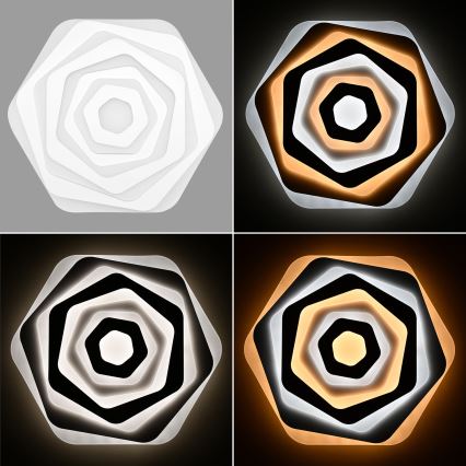 Brilagi - LED Pritemdomas lubinis šviestuvas MODERN LED/85W/230V 2700-6500K diametras 53 cm + nuotolinio valdymo pultas