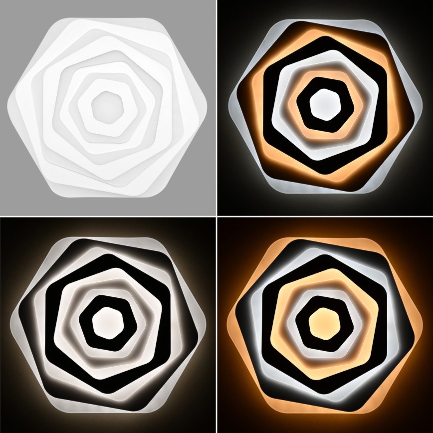 Brilagi - LED Pritemdomas lubinis šviestuvas MODERN LED/85W/230V 2700-6500K diametras 53 cm + nuotolinio valdymo pultas