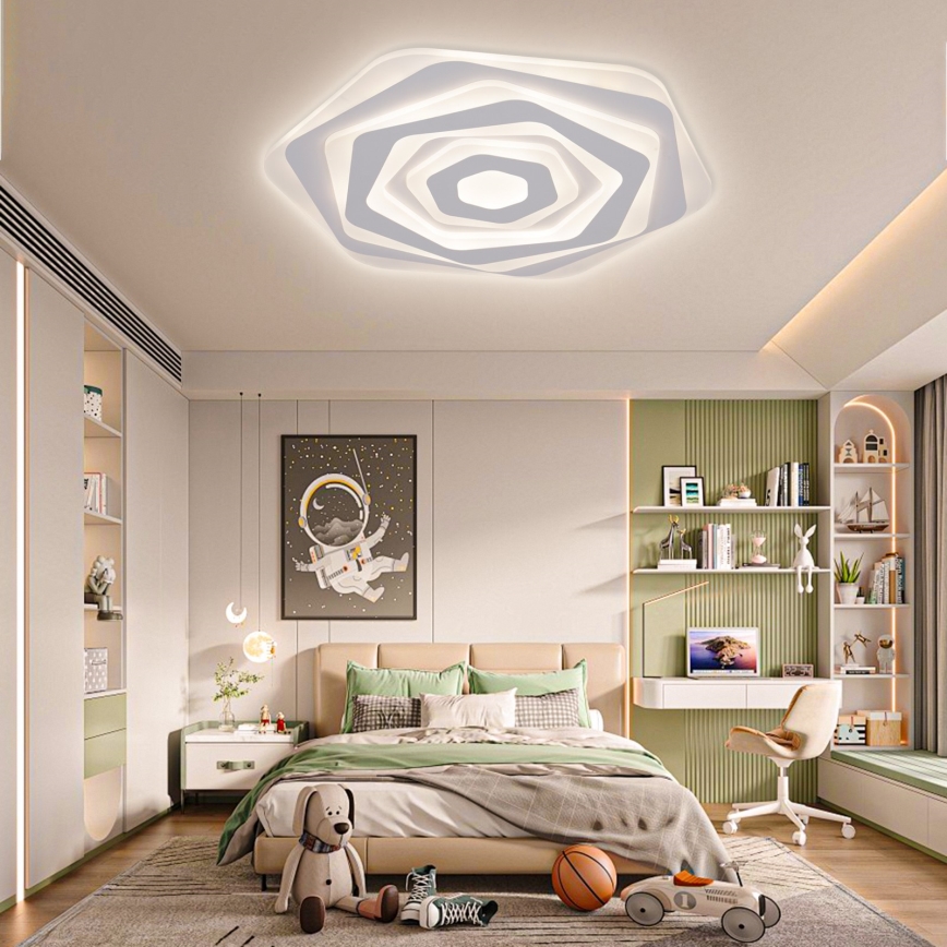 Brilagi - LED Pritemdomas lubinis šviestuvas MODERN LED/85W/230V 2700-6500K + nuotolinio valdymo pultas