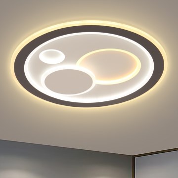 Brilagi - LED Pritemdomas lubinis šviestuvas MODERN LED/89W/230V 2700-6500K + nuotolinio valdymo pultas