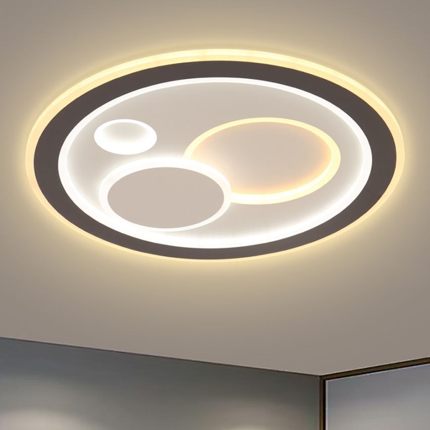 Brilagi - LED Pritemdomas lubinis šviestuvas MODERN LED/89W/230V 2700-6500K + nuotolinio valdymo pultas