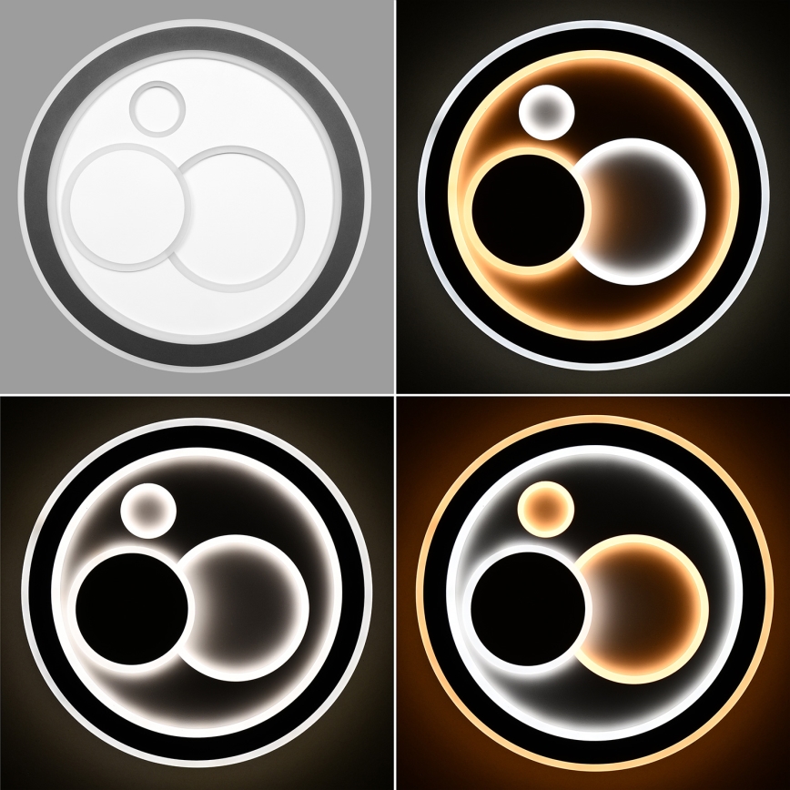 Brilagi - LED Pritemdomas lubinis šviestuvas MODERN LED/89W/230V 2700-6500K diametras 47 cm + nuotolinio valdymo pultas