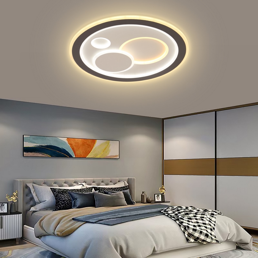 Brilagi - LED Pritemdomas lubinis šviestuvas MODERN LED/89W/230V 2700-6500K + nuotolinio valdymo pultas