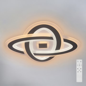 Brilagi - LED Pritemdomas lubinis šviestuvas MODERN LED/90W/230V 2700-6500K 48x48 cm+ nuotolinio valdymo pultas