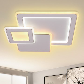 Brilagi - LED Pritemdomas lubinis šviestuvas MODERN LED/93W/230V 2700-6500K + nuotolinio valdymo pultas
