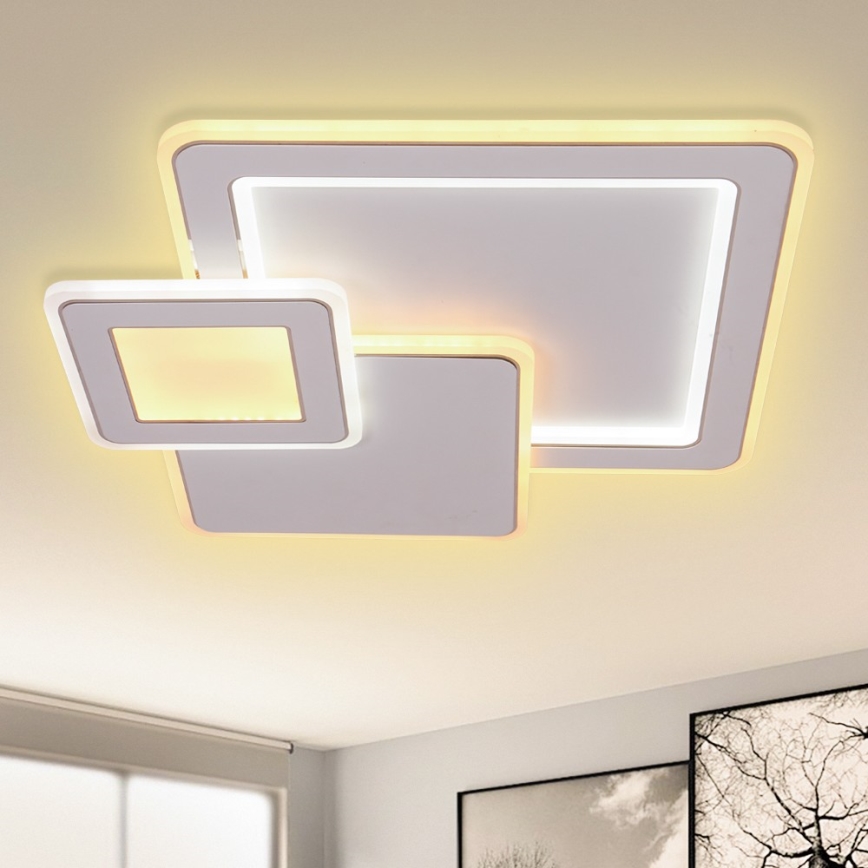 Brilagi - LED Pritemdomas lubinis šviestuvas MODERN LED/93W/230V 2700-6500K + nuotolinio valdymo pultas