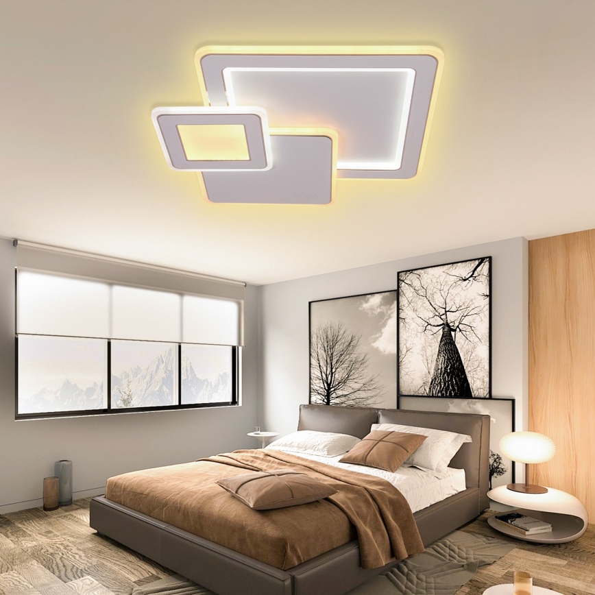 Brilagi - LED Pritemdomas lubinis šviestuvas MODERN LED/93W/230V 2700-6500K + nuotolinio valdymo pultas