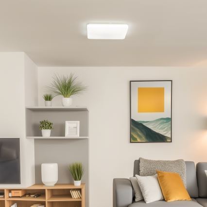 Brilagi - LED Pritemdomas lubinis šviestuvas OPAL LED/24W/230V 3000/4000/6500K + nuotolinio valdymo pultas