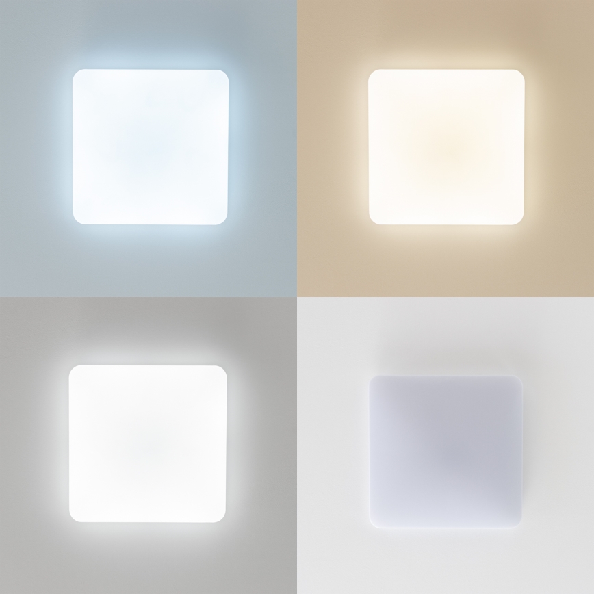 Brilagi - LED Pritemdomas lubinis šviestuvas OPAL LED/24W/230V 3000/4000/6500K + nuotolinio valdymo pultas