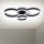 Brilagi - LED Pritemdomas lubinis šviestuvas ORBITS LED/49W/230V 3000/4000/6000K + nuotolinio valdymo pultas