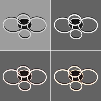 Brilagi - LED Pritemdomas lubinis šviestuvas ORBITS LED/49W/230V 3000/4000/6000K + nuotolinio valdymo pultas
