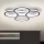 Brilagi - LED Pritemdomas lubinis šviestuvas ORELLI LED/53W/230V 3000/4000/6000K + nuotolinio valdymo pultas