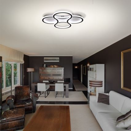 Brilagi - LED Pritemdomas lubinis šviestuvas ORELLI LED/53W/230V 3000/4000/6000K + nuotolinio valdymo pultas