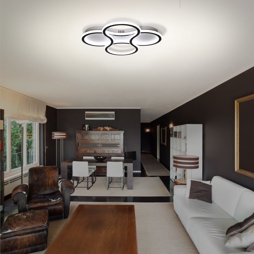 Brilagi - LED Pritemdomas lubinis šviestuvas ORELLI LED/53W/230V 3000/4000/6000K + nuotolinio valdymo pultas