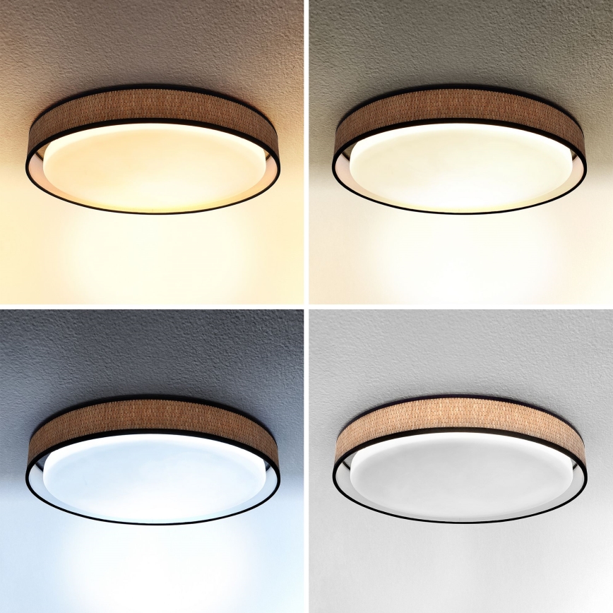 Brilagi - LED Pritemdomas lubinis šviestuvas PILAR LED/48W/230V 3000-6500K diametras 43 cm + nuotolinio valdymo pultas