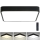 Brilagi - LED Pritemdomas lubinis šviestuvas POOL LED/48W/230V 3000-6000K 50x50 cm juoda + nuotolinio valdymo pultas