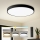 Brilagi - LED pritemdomas lubinis šviestuvas POOL SMART LED/100W/230V 3000-6000K skersmuo 80 cm Wi-Fi Tuya juodas + nuotolinio valdymo pultas