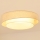 Brilagi - LED Pritemdomas lubinis šviestuvas SHINE LED/24W/230V 3000/4000/6500K kreminė + nuotolinio valdymo pultas