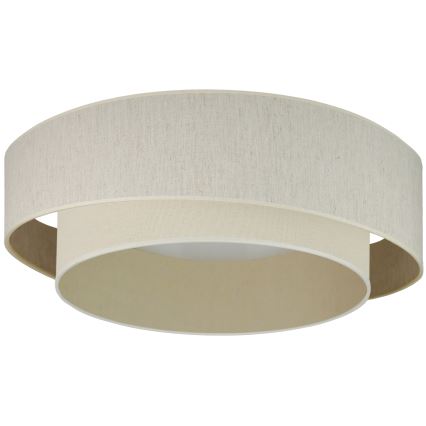 Brilagi - LED Pritemdomas lubinis šviestuvas SHINE LED/24W/230V 3000/4000/6500K kreminė + nuotolinio valdymo pultas