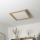 Brilagi - LED Pritemdomas lubinis šviestuvas SLIMFRAME WOOD LED/36W/230V 49,5x49,5 cm 3000-6000K ruda + nuotolinio valdymo pultas