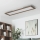 Brilagi - LED Pritemdomas lubinis šviestuvas SLIMFRAME WOOD LED/58W/230V 124x34 cm 3000-6000K tamsiai ruda + nuotolinio valdymo pultas