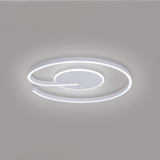 Brilagi - LED Pritemdomas lubinis šviestuvas SPIRAL LED/56W/230V 3000/4000/6000K + nuotolinio valdymo pultas