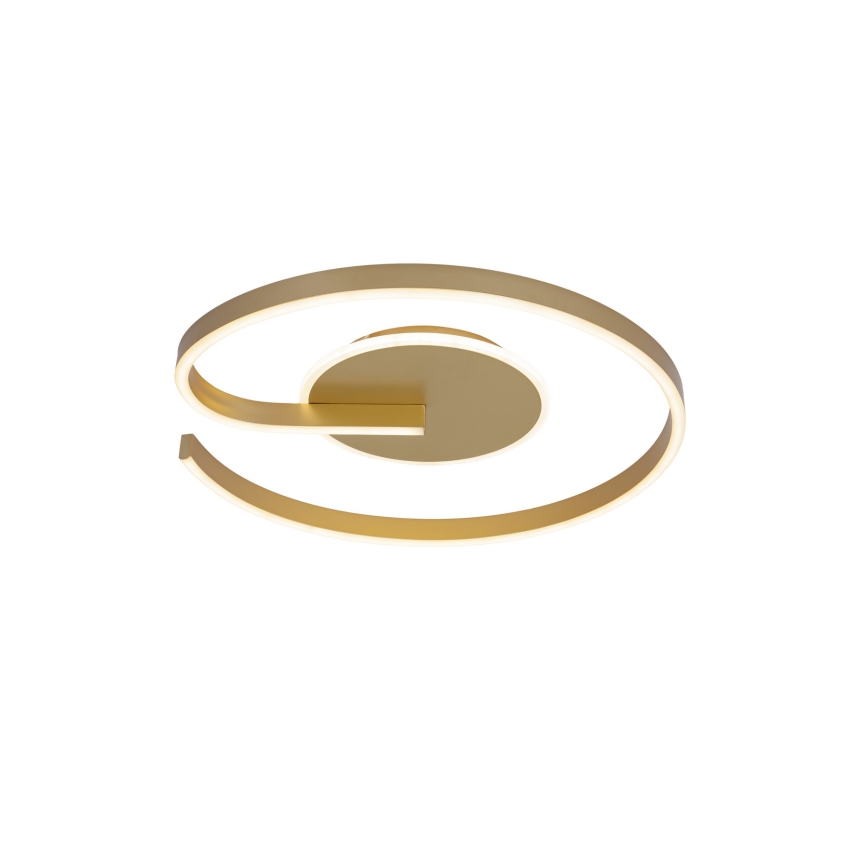 Brilagi -LED Pritemdomas lubinis šviestuvas SPIRAL LED/56W/230V 3000/4000/6000K+ nuotolinio valdymo pultas