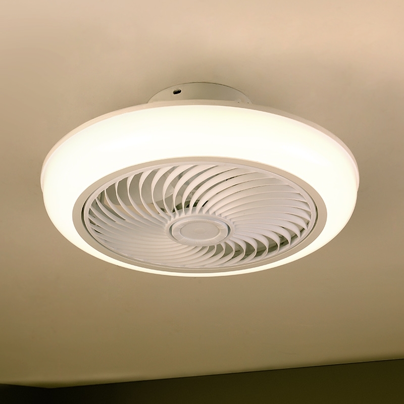Brilagi - LED Pritemdomas lubinis šviestuvas su ventiliatoriumi LED/30W/230V 3000-6500K balta + nuotolinio valdymo pultas