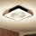 Brilagi - LED Pritemdomas lubinis šviestuvas su ventiliatoriumi LED/30W/230V 3000-6500K juoda/ąžuolas + nuotolinio valdymo pultas