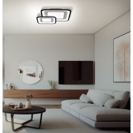 Brilagi - LED Pritemdomas lubinis šviestuvas TANDORA LED/49W/230V 3000/4000/6000K + nuotolinio valdymo pultas