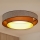 Brilagi - LED Pritemdomas lubinis šviestuvas VEGAS SHINE LED/24W/230V diametras 60 cm 3000/4000/6500K ruda + nuotolinio valdymo pultas