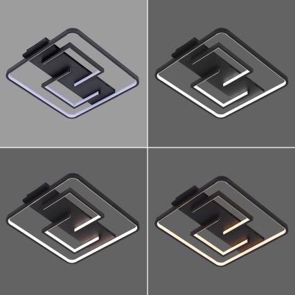 Brilagi - LED Pritemdomas lubinis šviestuvas VELO LED/34W/230V 3000/4000/6000K + nuotolinio valdymo pultas