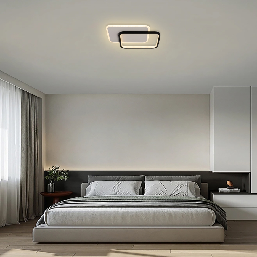 Brilagi - LED Pritemdomas lubinis šviestuvas VELO LED/43W/230V 3000/4000/6000K + nuotolinio valdymo pultas