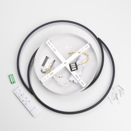 Brilagi - LED Pritemdomas lubinis šviestuvas VELO LED/52W/230V 3000/4000/6000K + nuotolinio valdymo pultas